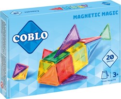 Coblo speelgoed magnetische tegels Classic 20 stuks
