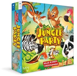 MNKY Entertainment bordspel Jungle Party - familiespel voor kinderen