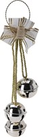Deurhanger bellen metaal geel - decoratie voor deur of raam