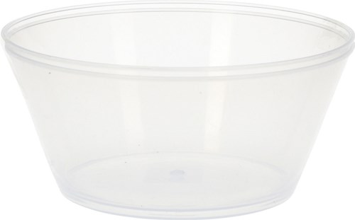 Bol transparent plastique 750ml lot de 2 réutilisable cuisine camping
