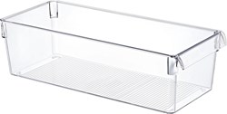 Bac de rangement réfrigérateur transparent 360x105x100mm organisateur jouets