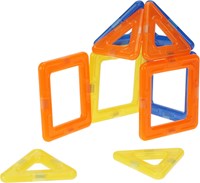 Magnetisch constructie speelgoed bouwset 10-delig kleurrijk educatief