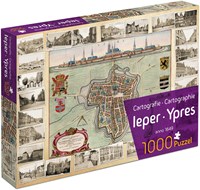 Tucker's Fun Factory puzzle Cartographie Ypres 1000 pièces carte