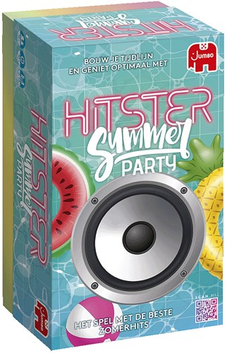 Jumbo Hitster Summer Party muziekbordspel voor volwassenen - partyspel
