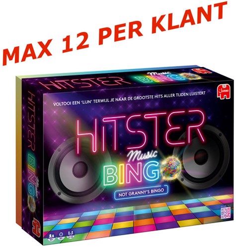 Jumbo Hitster Bingo Gezelschapsspel