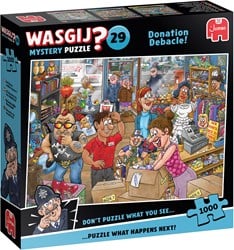 Puzzel 1000 st. Wasgij Mystery 29 - Donatiedebacle!