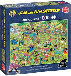 Puzzel 1000 st. JvH Hondenparcours