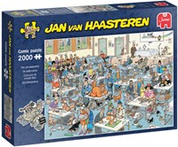 Jumbo legpuzzel Jan van Haasteren De Kattenshow 2000 stukjes puzzel