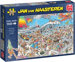 Puzzel 1500 stukjes JvH - Op het strand