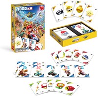 Jumbo jeu de cartes Mario Kart World 1000KM édition pocket pour enfants-2