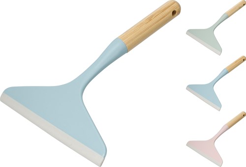 HH - Koopman raclette à vitres manche bambou pastel assorti nettoyage