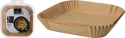 Papier cuisson airfryer carré 20x20cm 50 pièces pour la cuisine