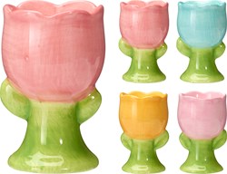 Koopman eierdop tulp tafelaccessoire kleurrijk design