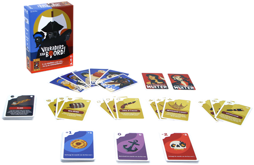 999 Games jeu de cartes Verraders aan Boord! party game pour 3 à 8 joueurs-2