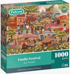Falcon puzzle - Foodie Festival 1000 pièces - jouet éducatif