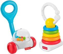 Fisher-Price jouets classiques bébé 2-pack éducatif multicolore