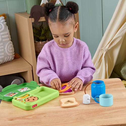 Mattel speelgoed lunchbox Fisher-Price Friendship Forest Activity-3