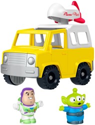 Mattel speelgoedauto Toy Story Pizza Planet Truck met figuren