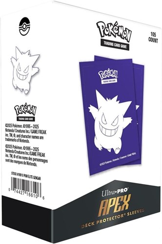 Ultra Pro protège-cartes Pokémon Apex Gengar Elite Series 105 pièces-2