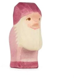 Ostheimer speelgoed dwerg violet houten figuur fantasie