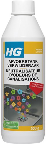 HG afvoerstankverwijderaar schoonmaakmiddel voor frisse afvoer 500 gram-2