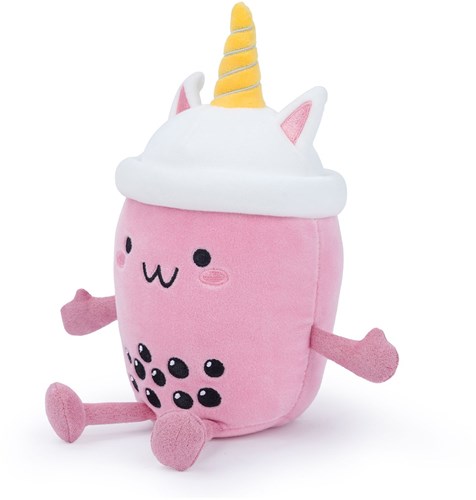 Besitos squishy speelgoed unicorn bubbelthee 26cm knuffel