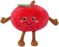 Besitos squishy speelgoed fruit rode appel 18cm stressbal
