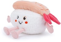 Besitos jouet squishy - sushi crevette flamme 20cm peluche-2
