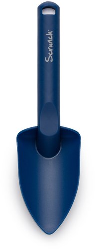 Scrunch pelle jouet bleu - pelle de voyage compacte pour enfants