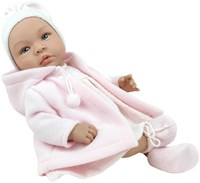 Asi babypop Leonora 36cm - roze duffeljas pop voor kinderen-2