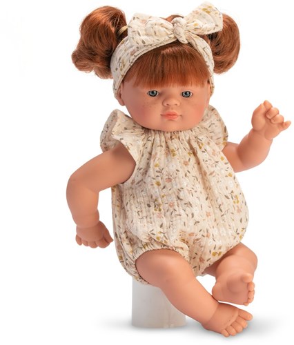 Asi babypop Guille 36cm - poppen speelgoed met Primavera kleding