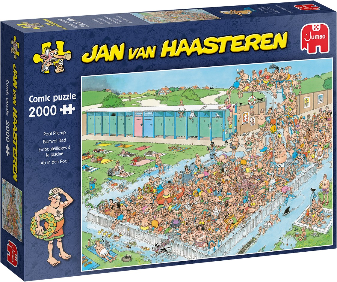 Spreekwoord overspringen Geurloos Jumbo puzzel Jan van Haasteren Bomvol Bad - 2000 stukjes kopen?