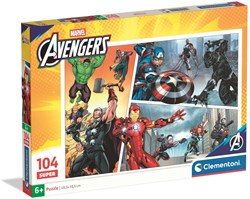 Clementoni puzzle Avengers 104 pièces super-héros enfant