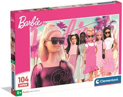 Clementoni puzzle Barbie 104 pièces - puzzle jouet pour enfants