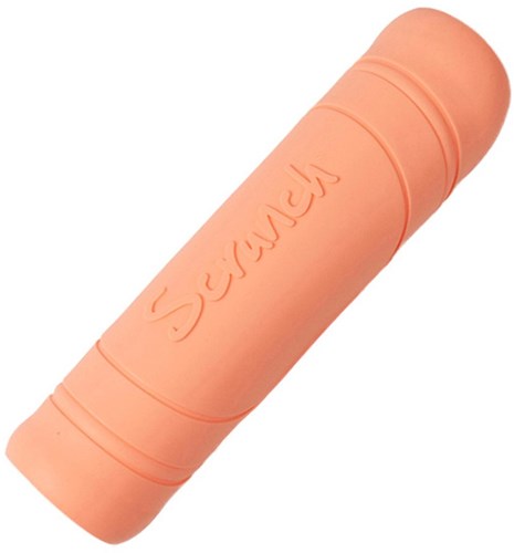 Scrunch Frisbee siliconen opvouwbaar - perzik kleur - speelgoed