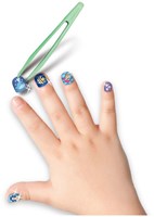 Avenir autocollants à ongles jouet thème océan pour enfants-3