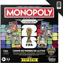 Hasbro Monopoly bordspel Panini Prizm FIFA World Cup editie