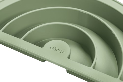 Dena Moules à Gâteau Arc-en-ciel - Jouet Vert Sauge Multicolore Silicone-2