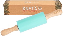 Kneta speelklei silicone roller - muntgroen - creatief speelgoed