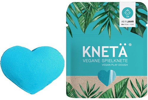 Kneta pâte à modeler bleue jouet créatif vegan pot 20g