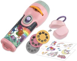 Ambo projector speelgoedlamp eenhoorns - roze multicolor USB