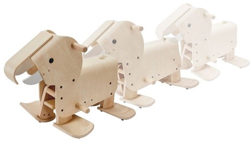 Plan Toys éléphant en bois qui marche