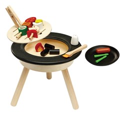PlanToys Houten Speelgoed Bbq speelset