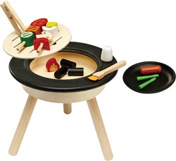 PlanToys Houten Speelgoed Bbq speelset