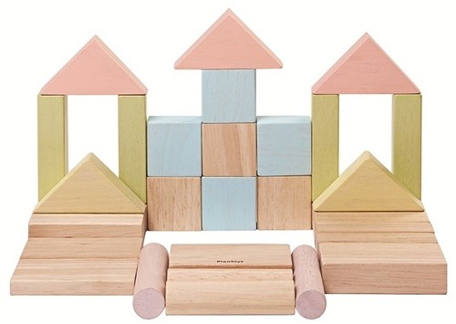 PlanToys Houten Speelgoed 40 blokken
