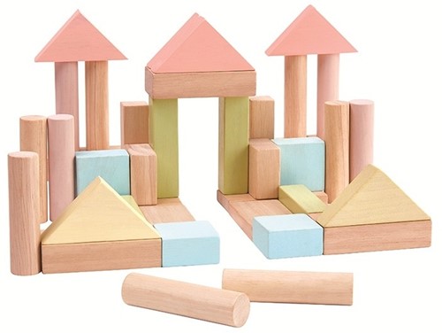 PlanToys Houten Speelgoed 40 blokken-2