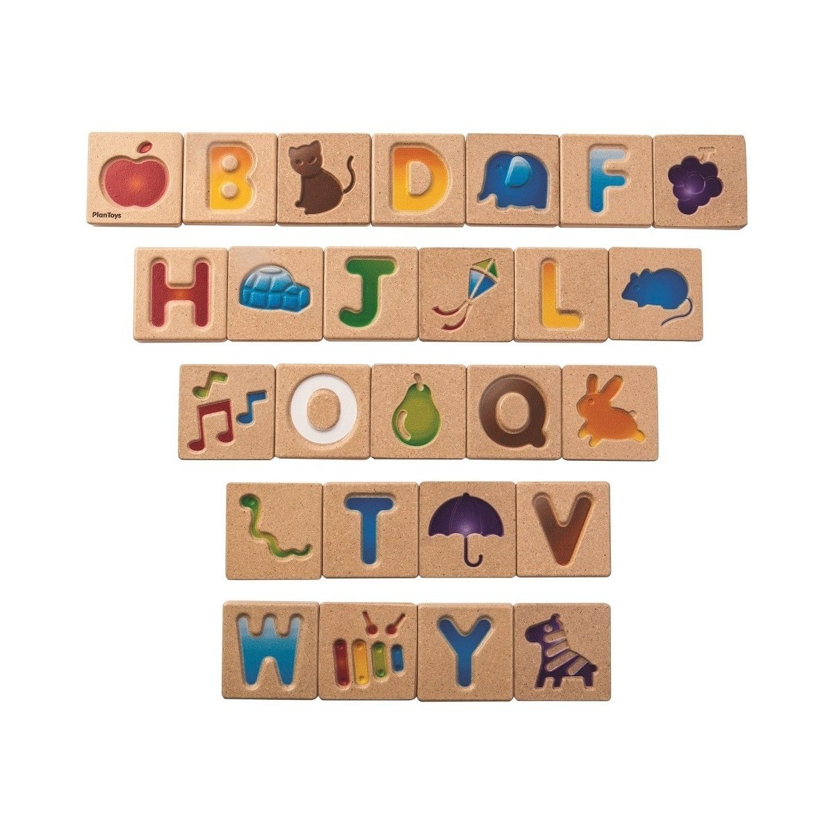 Plan Toys alphabet A Z