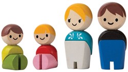 PlanToys Houten Speelgoed Familie Ii (Europees)