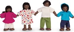 PlanToys Houten Speelgoed Poppenfamilie