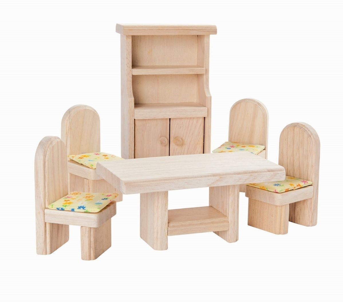 Toys houten poppenhuis meubels eetkamer